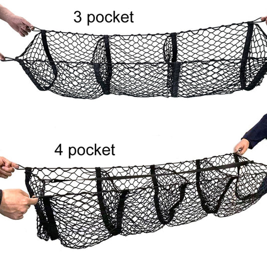 Pickup Truck Three-dimensional Net Bag Off-road Vehicle Trunk Luggage Net Bag, Size: 120x30cm(Four Pocket) by buy2fix