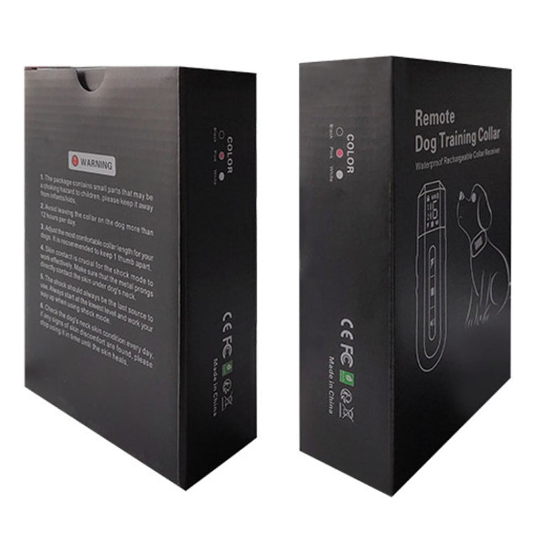 669N-1 Smart Remote Control Dog Trainer Stop Barker Waterproof Vibration Collar - Training Aids by buy2fix | Online Shopping UK | buy2fix