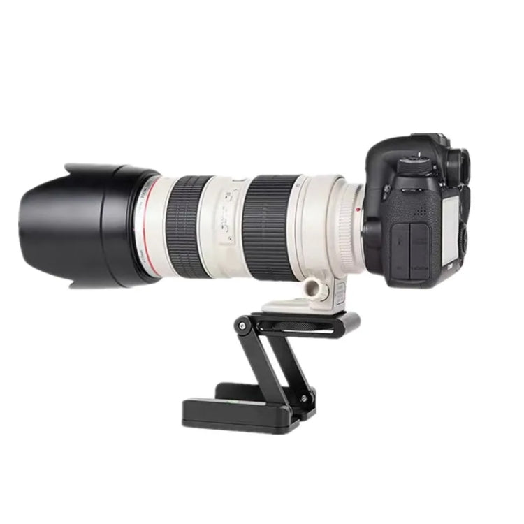 Folding Z Type Tilt Pan Tripod Head Ball Head Quick Release Plate Stand for DSLR Camera by buy2fix