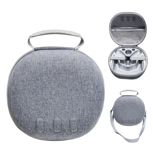For Meta Quest 3 VR Glasses JYS Storage Bag Anti-Fall Anti-Scratch Carrying Bag(Grey) - VR Accessories by buy2fix | Online Shopping UK | buy2fix