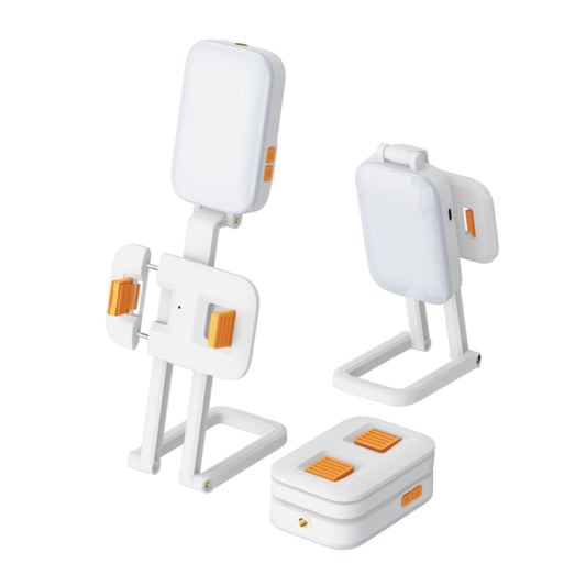 D2 Pro Mini RGB Fill Light Pocket Light with Mobile Phone Holder(White) by buy2fix