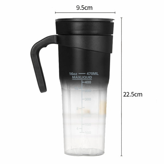 Portable Mini Electrical Extractors USB Charging Multifunctional Juicer(Black) by buy2fix