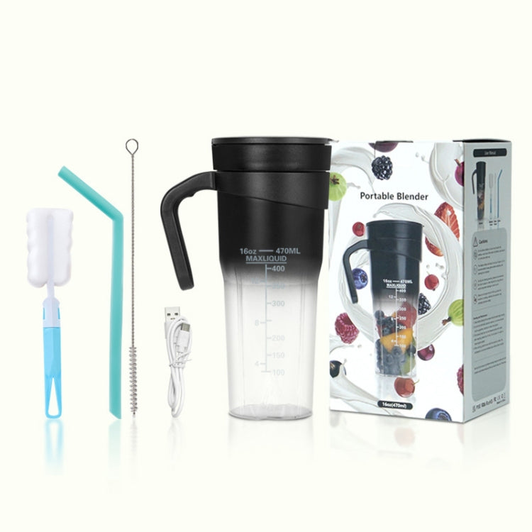 Portable Mini Electrical Extractors USB Charging Multifunctional Juicer(White) by buy2fix