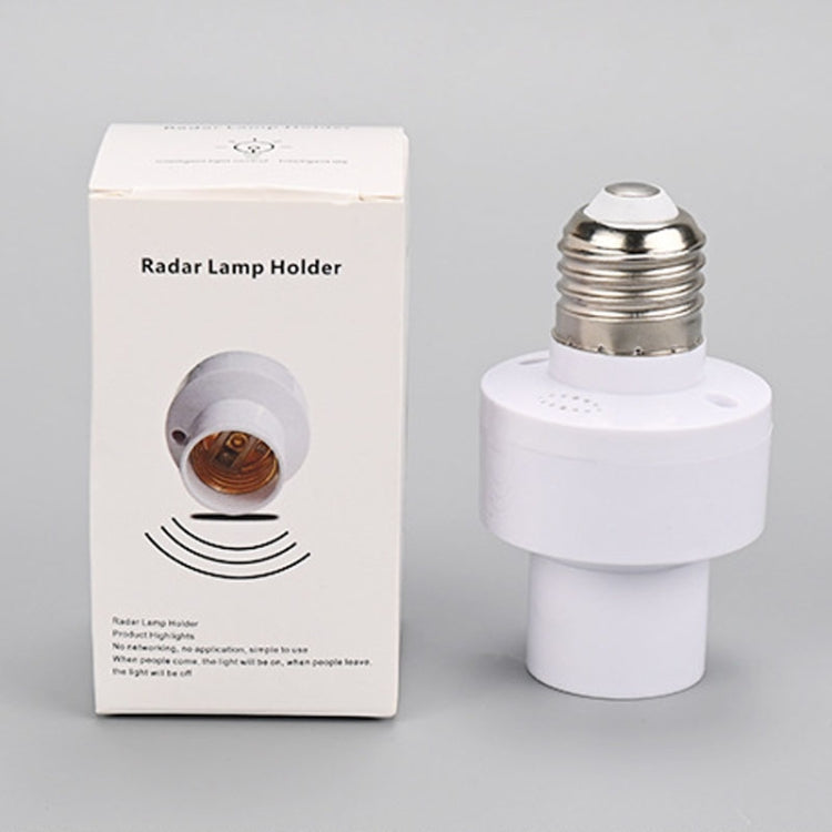 9x5.2cm E27 Screw Smart Light Holder Wireless Bluetooth Remote Control Lamp Base - Lamp Holders & Bases by buy2fix | Online Shopping UK | buy2fix