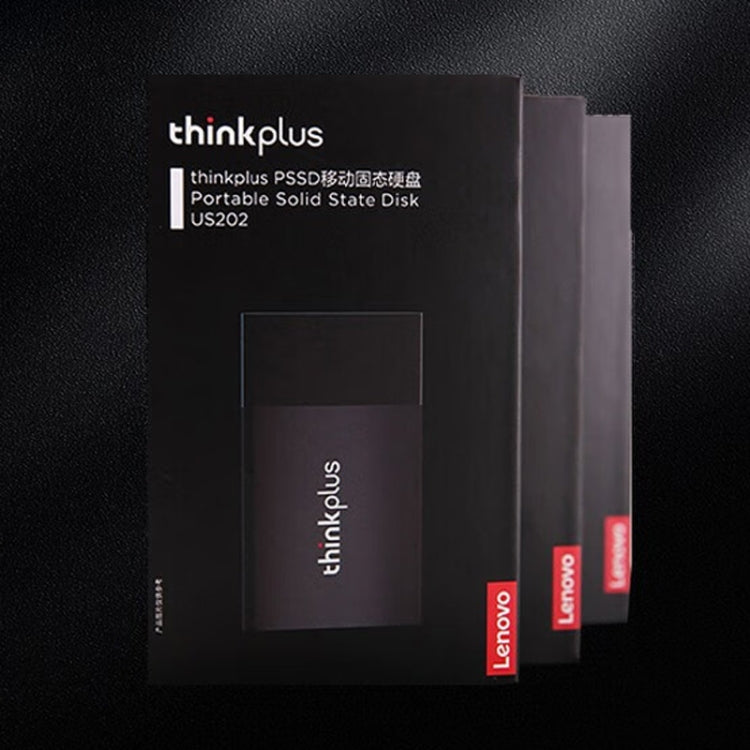 Lenovo Thinkplus US202 USB3.1 Compact And Portable Mobile Solid State Drive, Capacity: 1T by Lenovo