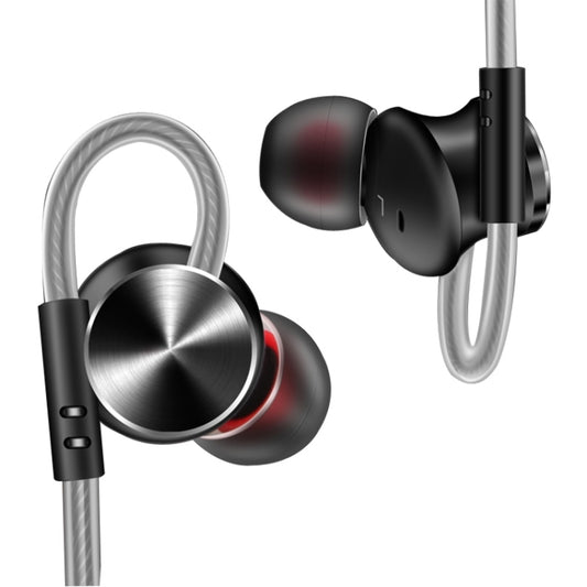 QKZ DM10 1.2m High-Quality In-Ear Metal Magnetic Sports Wired Earphones, Style: Type-C by QKZ