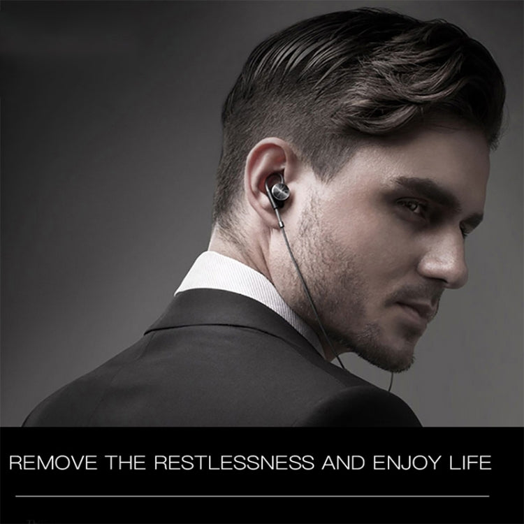 QKZ DM10 1.2m High-Quality In-Ear Metal Magnetic Sports Wired Earphones, Style: Type-C by QKZ