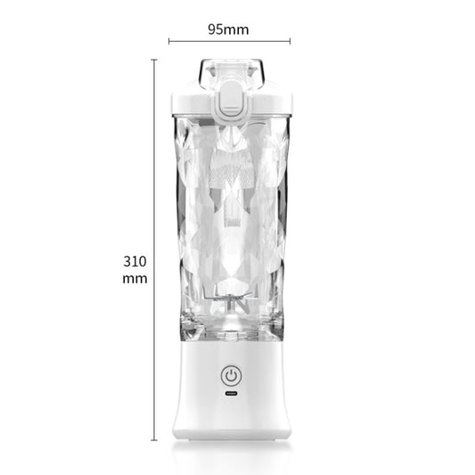 Portable Multifunctional USB Charging Juice Cup Mini Electrical Blender(White) by buy2fix