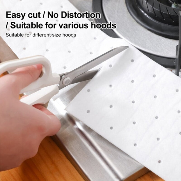 10pcs /Pack Disposable Oil Groove Suction Paper for Cooker Hoods, Spec: 10x90cm Regular - Range Hoods & Accessories by buy2fix | Online Shopping UK | buy2fix