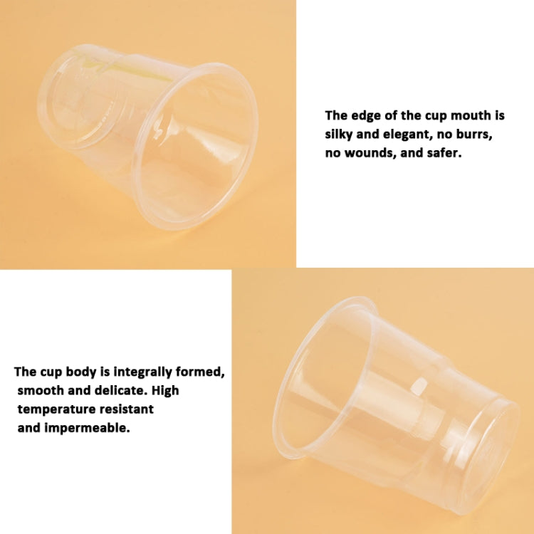 50pcs /Pack 180ml Disposable Cup Transparent PP Thickened Aviation Water Cup - Vacuum Thermoses & Cups by buy2fix | Online Shopping UK | buy2fix