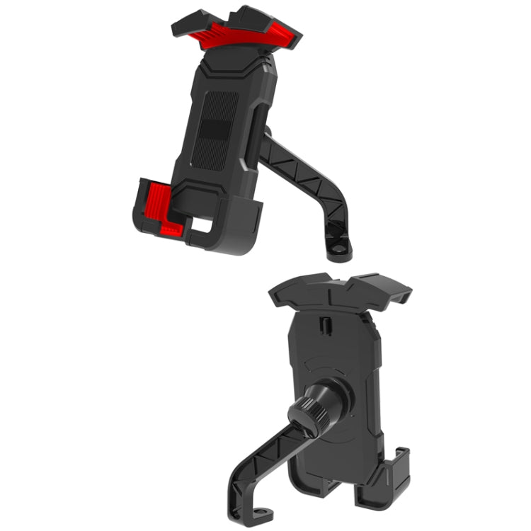 Shockproof Navigation Bracket for Motorcycle and Bicycle Mobile Phone, Random Color Delivery, Style: 2393P1 - Holder by buy2fix | Online Shopping UK | buy2fix
