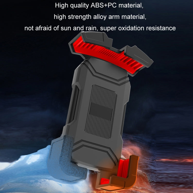Shockproof Navigation Bracket for Motorcycle and Bicycle Mobile Phone, Random Color Delivery, Style: 2393P1 - Holder by buy2fix | Online Shopping UK | buy2fix