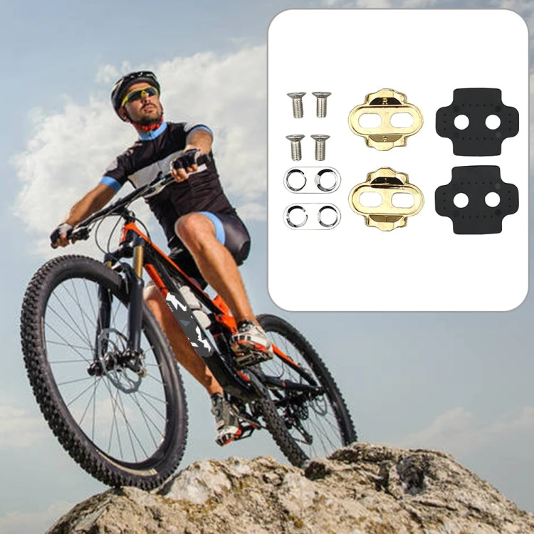 10pcs /Set Bicycle Pedal Egg Beater Locking Plate Brass Bike Pedal Locking Plate Accessories(ST001) by buy2fix