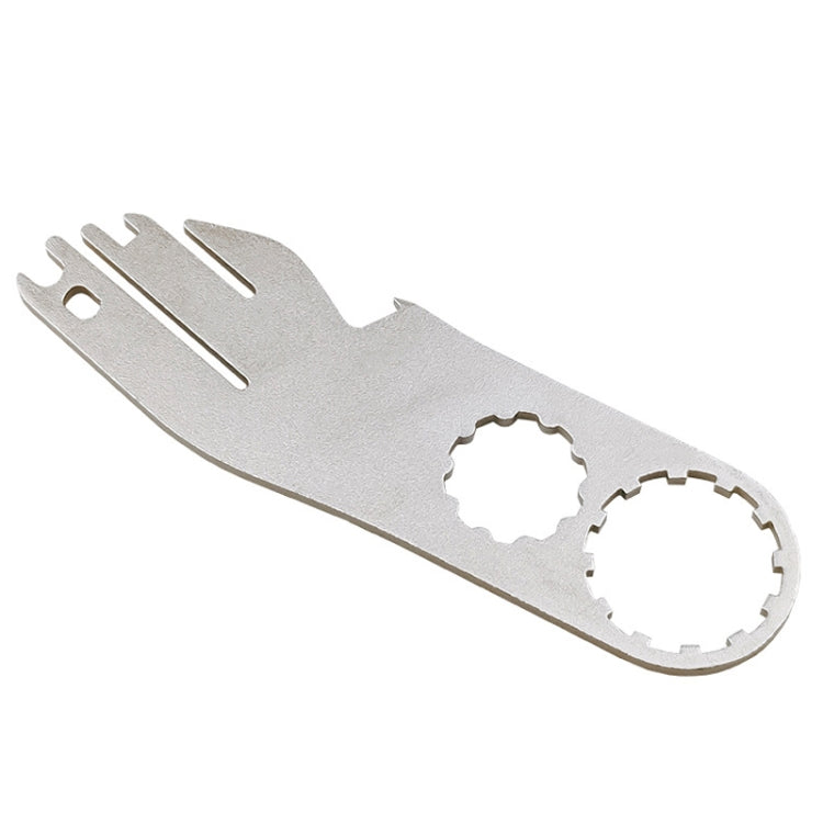 BIKERSAY BT039M 7 In 1 Bicycle Disc Brake Piece Correction Multifunction Wrench Repair Tools - Maintenance tools by BIKERSAY | Online Shopping UK | buy2fix