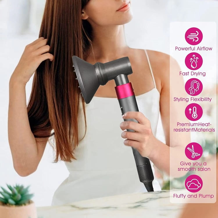 For Dyson Hair Dryer Airwarp Diffusion Nozzle Attachment Clean Brush Kit by buy2fix