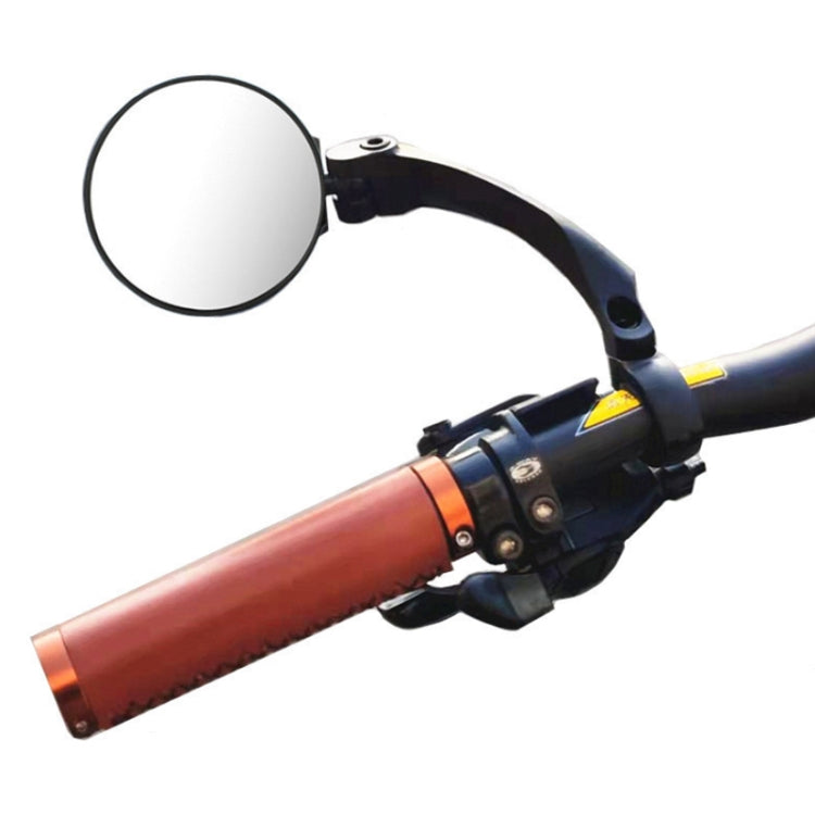 Motorcycle Wide View Rear View Mirror Bicycle Reflector, Color: Round Left - Side Mirrors by buy2fix | Online Shopping UK | buy2fix
