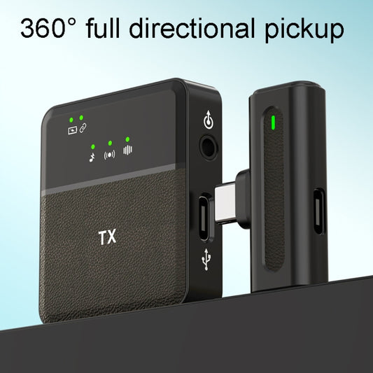 Wireless Lavalier Microphone One To One Live Recording Noise Canceling Mics, Interface: 8 Pin by buy2fix