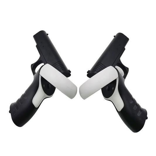For Meta Quest 2 VR  iplay Controller Shooting Game Grip(Black) - VR Accessories by buy2fix | Online Shopping UK | buy2fix