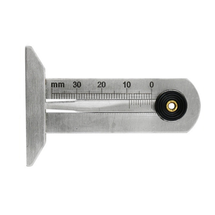 0-30mm Stainless Steel Tire Tread Vernier Depth Gauge - Electronic Test by buy2fix | Online Shopping UK | buy2fix