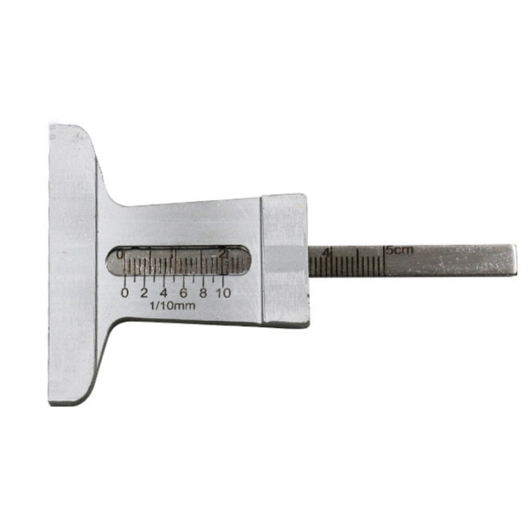 0-50mm Stainless Steel Tire Tread Vernier Depth Gauge - Electronic Test by buy2fix | Online Shopping UK | buy2fix