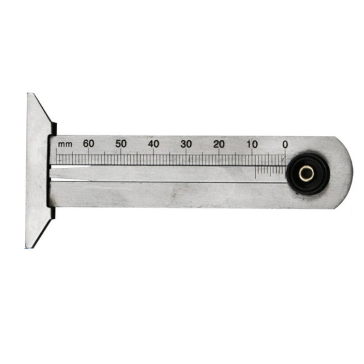 0-60mm Stainless Steel Tire Tread Vernier Depth Gauge - Electronic Test by buy2fix | Online Shopping UK | buy2fix