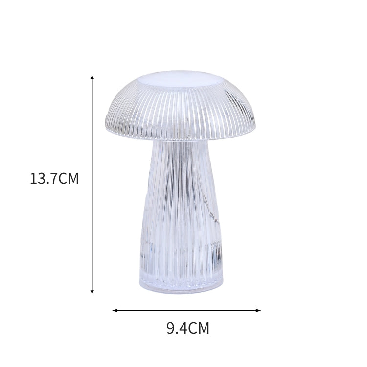 Mushroom Ambient Light Electronic Jellyfish Table Lamp Bedside Night Light 9.4 x 13.7cm(Warm White) - Night Lights by buy2fix | Online Shopping UK | buy2fix