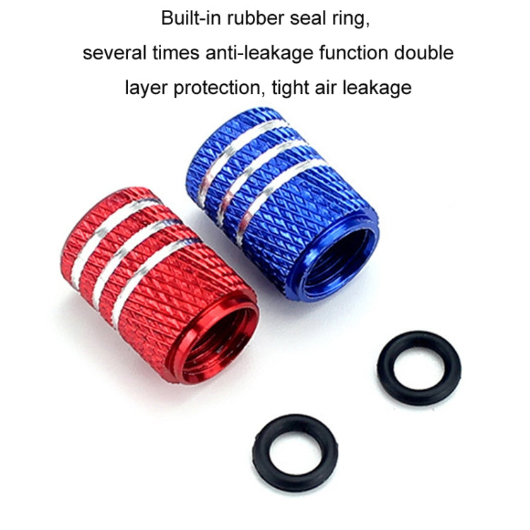 Laser Power Gesture Motivational Fist Car Tire Valve Cap, Specification: Blue - Tire Valve Caps by buy2fix | Online Shopping UK | buy2fix