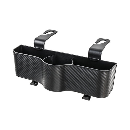 Car Seat Back Storage Box Rear Hanging Cup Holder(Black) by buy2fix