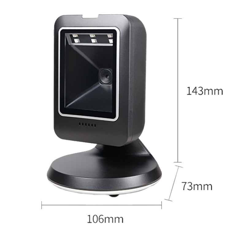 Supermarket Cashier Scanning Platform QR Code Payment Wired Handheld Barcode Scanner(DW158) - Barcode Scanner by buy2fix | Online Shopping UK | buy2fix