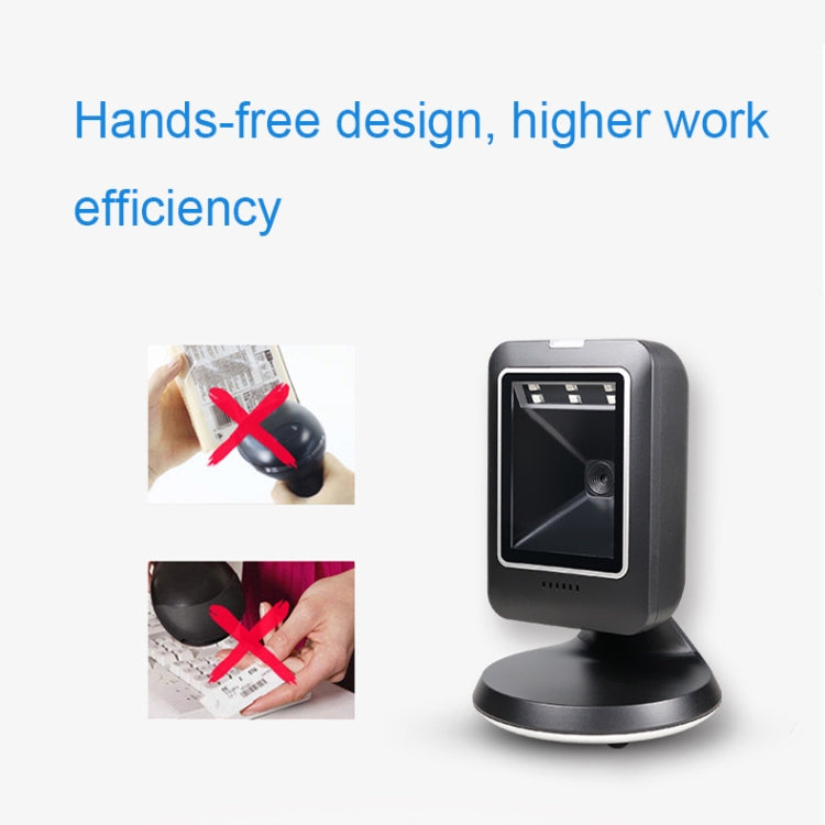 Supermarket Cashier Scanning Platform QR Code Payment Wired Handheld Barcode Scanner(DW158) - Barcode Scanner by buy2fix | Online Shopping UK | buy2fix