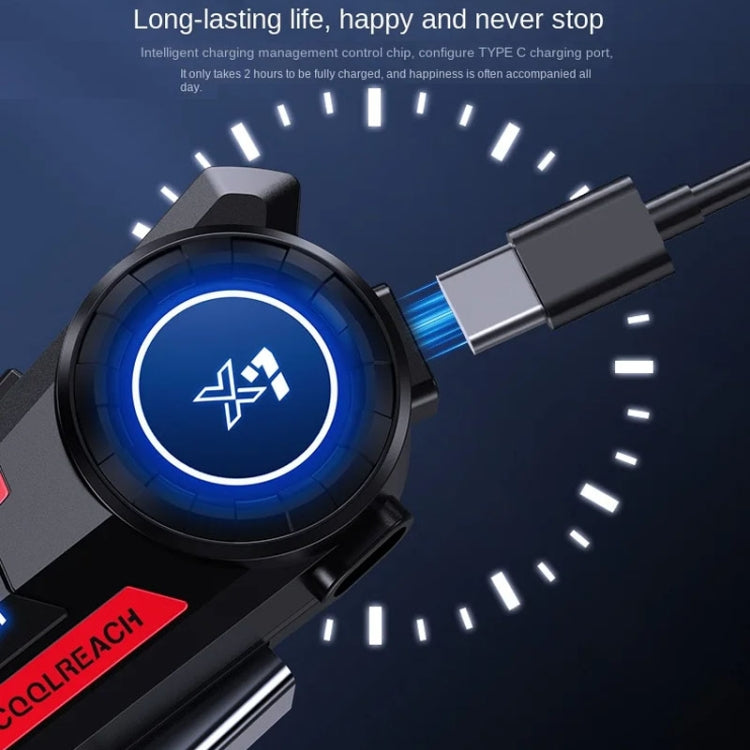 X7 Motorcycle Helmet Bluetooth Headset Riding Navigation Listening Song Soft Hard Wheat(Red) - Motorcycle Walkie Talkie by buy2fix | Online Shopping UK | buy2fix