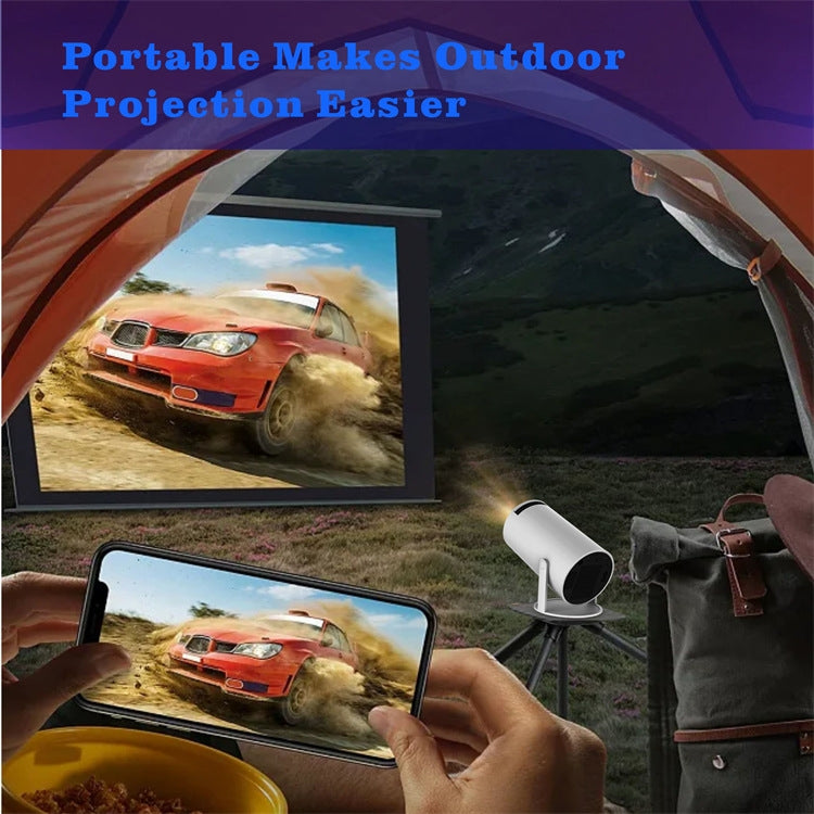 HY300 Smart Projector Android 11.0 System 120 Lumen Portable Projector US Plug - Mini Projector by buy2fix | Online Shopping UK | buy2fix