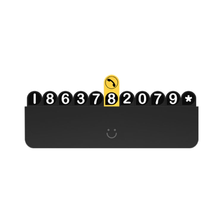 bbdd Temporary Parking License Plate Concealable Car Removal Number Plate(Pure Edition) - Parking Card by bbdd | Online Shopping UK | buy2fix