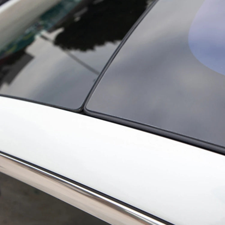 For Tesla Model 3 3m Skylight Sealing Waterproof Strips Windshield Noise Reduction Sound Isolation Ring(Black) by buy2fix