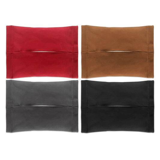 For Tesla Model 3 / Y Car Seat Central Control Screen Tissue Box Tissue Storage Bags, Color: Brown by buy2fix