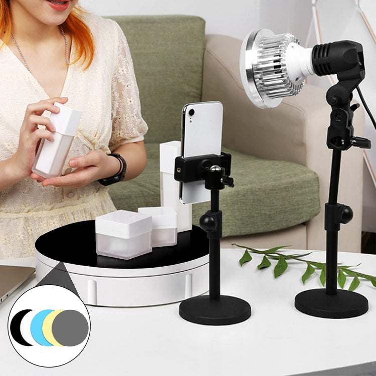 Rotating Booth PVC Background Board Live Product Display Accessories, Random Color Delivery, Specification: 15cm by buy2fix