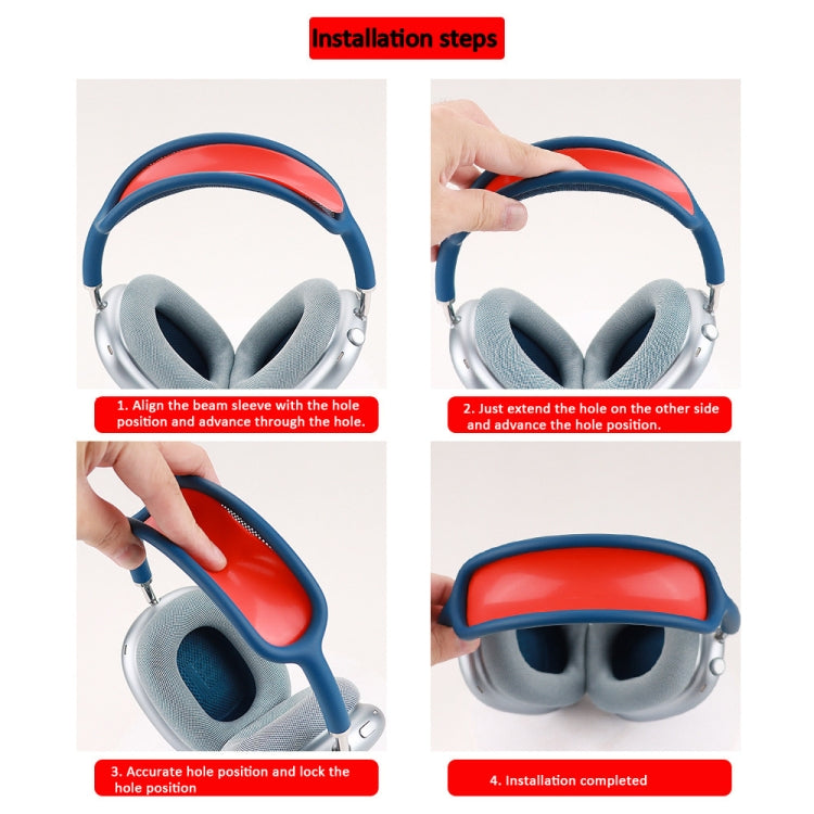 For AirPods Max Headphones Spar Caps Replacement Part(Transparent) - Earmuff & Pad by buy2fix | Online Shopping UK | buy2fix