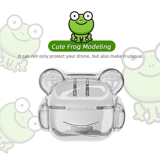 Sunnylife N4P-G710 For DJI Mini 4 Pro Integrated Gimbal Protector Camera Lens Cover Dust-proof Cap(Transparent Gray) by Sunnylife