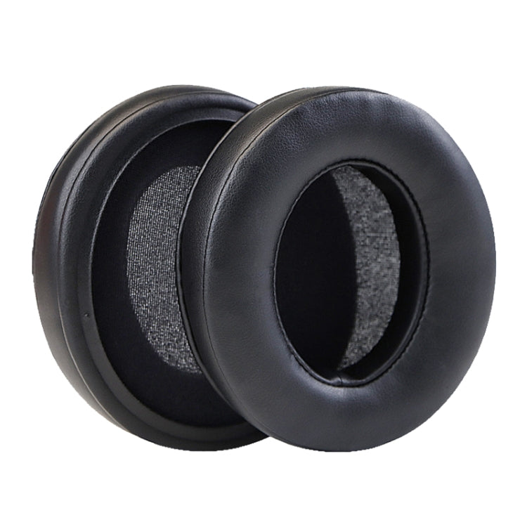 2pcs For Razer Kraken V3 Bluetooth Headset Sponge Cover Protein Leather Earmuffs(Black Black Net) - Earmuff & Pad by buy2fix | Online Shopping UK | buy2fix