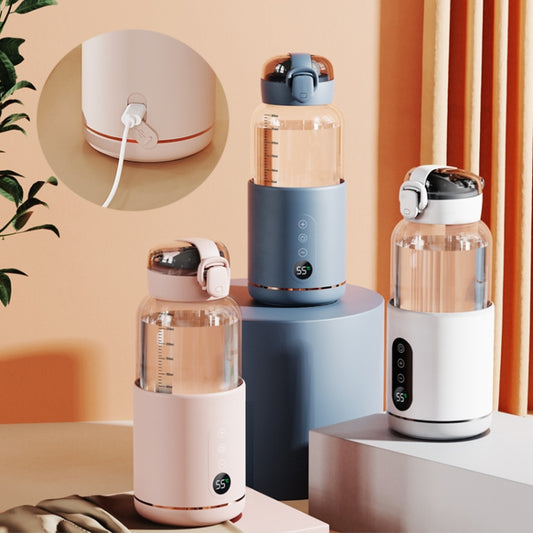 300ml Wireless Instant Water Warmer Electric Kettle for Baby Formula With 5200 mAh Battery Capacity(White) by buy2fix