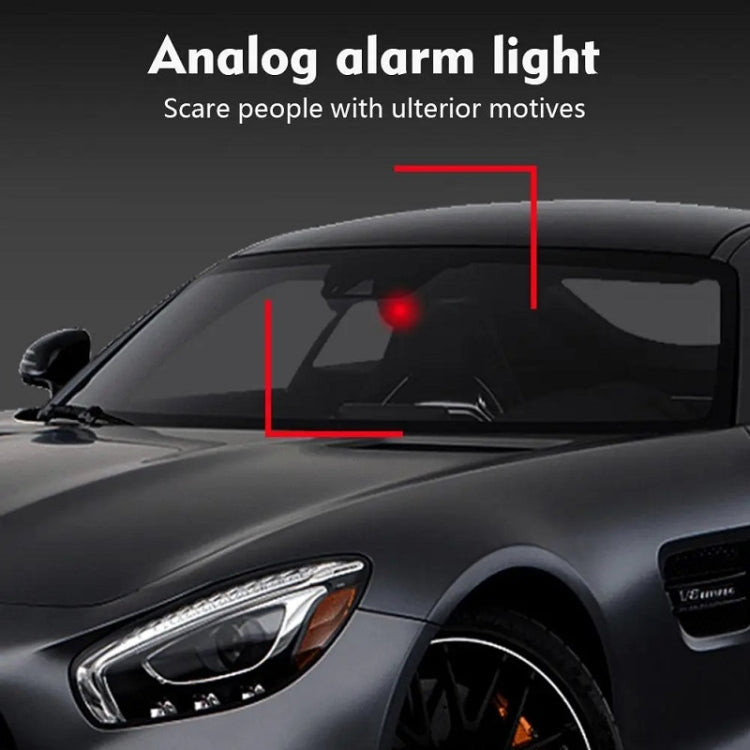 Car Solar Anti-Theft Alarm LED Warning Light With Aromatherapy(Red Light) - Warning Lights by buy2fix | Online Shopping UK | buy2fix