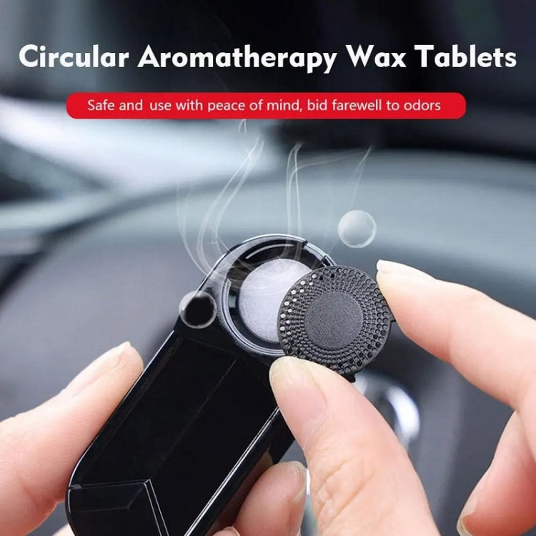 Car Solar Anti-Theft Alarm LED Warning Light With Aromatherapy(Red Light) - Warning Lights by buy2fix | Online Shopping UK | buy2fix