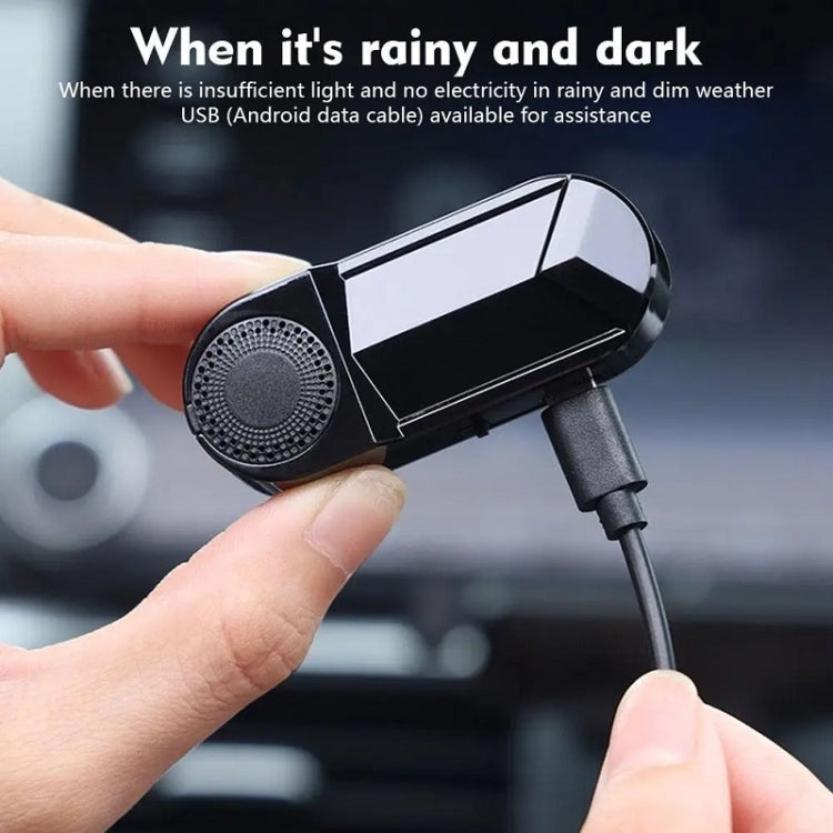 Car Solar Anti-Theft Alarm LED Warning Light With Aromatherapy(Red Light) - Warning Lights by buy2fix | Online Shopping UK | buy2fix