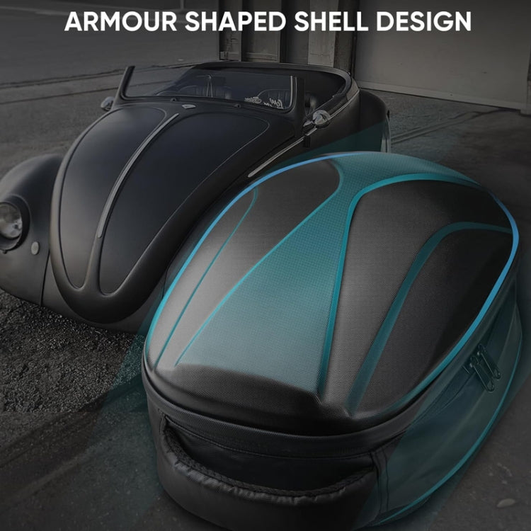 For Meta Quest 3 Hard Suitcase Expandable Capacity Shoulder Backpack - VR Accessories by buy2fix | Online Shopping UK | buy2fix