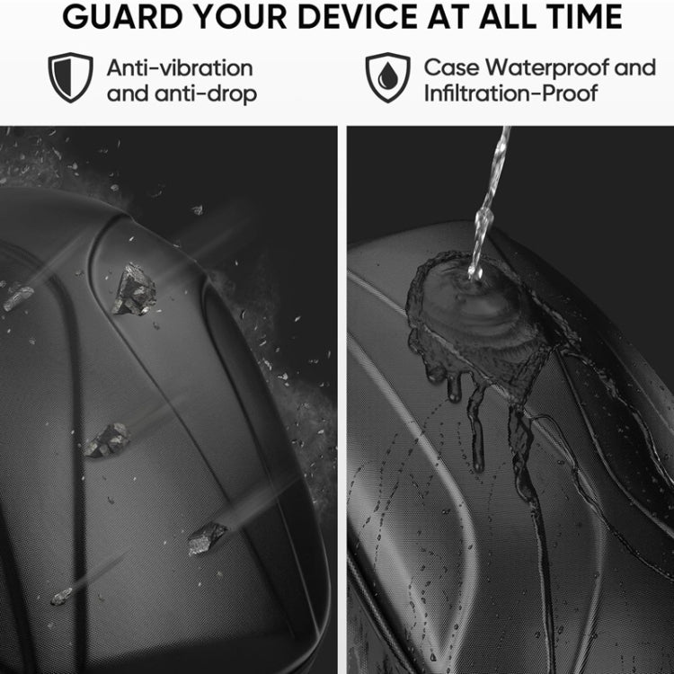 For Meta Quest 3 Hard Suitcase Expandable Capacity Shoulder Backpack - VR Accessories by buy2fix | Online Shopping UK | buy2fix