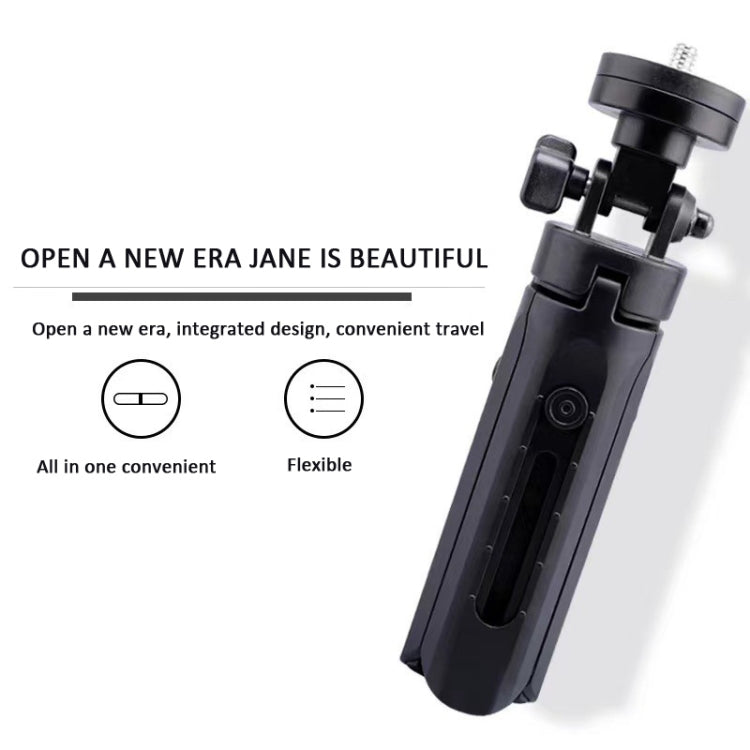 Portable Tabletop Camera Phone Tripod With Ball Head Removable Mini Selfie Tripod(Black) - Stand by buy2fix | Online Shopping UK | buy2fix
