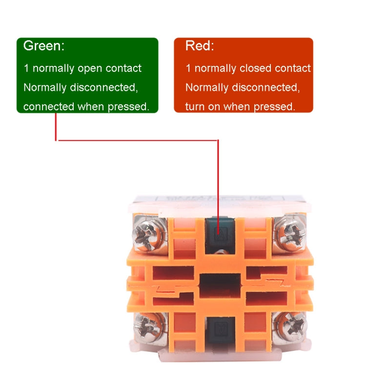 CHNT NP4-20X/31 Rotary Button 3-Position Self-Locking Transfer Switch Contacts 2 Normally Open - Car Switches by CHNT | Online Shopping UK | buy2fix