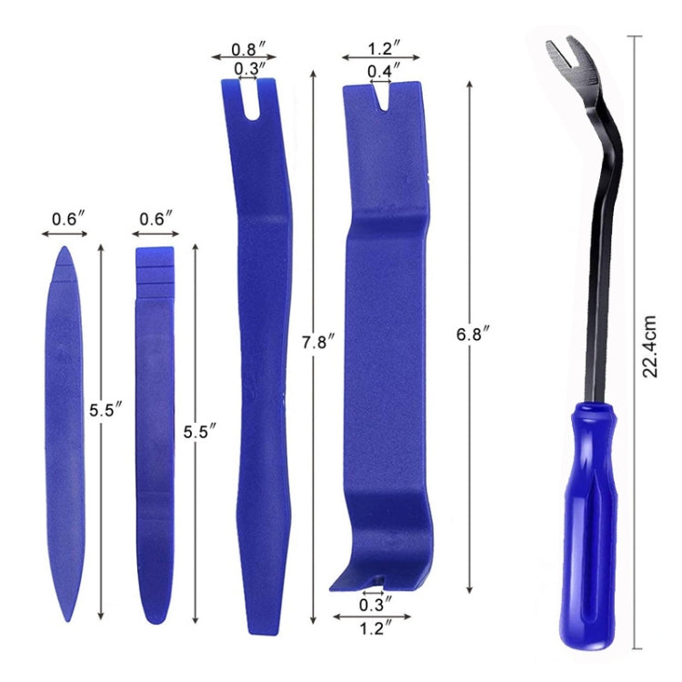 5pcs/set Car Audio Panel Trimming and Removal Tool Kit(OPP Bag) - Accessories & Parts by buy2fix | Online Shopping UK | buy2fix