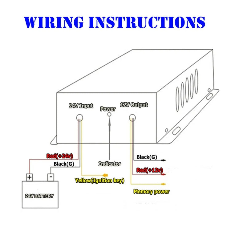 Car Audio Subwoofer Modification Cigarette Lighter Plug Power Converter Buck, Model: 24V-12V 10A - Step-down Transformer by buy2fix | Online Shopping UK | buy2fix