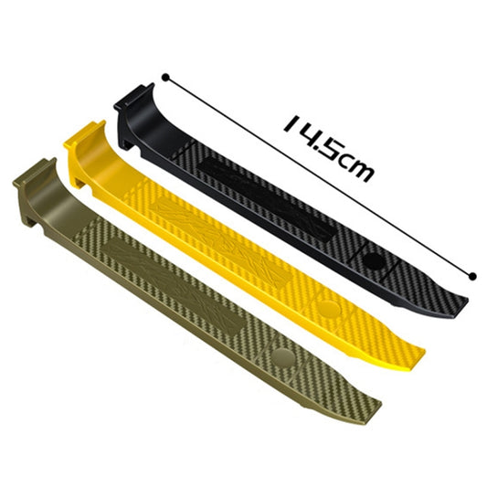 ENLEE Q-10 Bicycle Mountain Bike Tire Repair Pry Bar Disassembly And Maintenance Tool Accessories(Fluorescent Yellow) by ENLEE